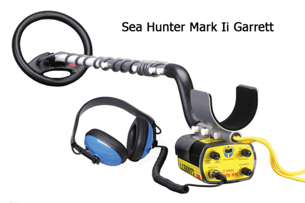 الات كشف الذهب والمعادن تحت الأرض أسعار ومواصفات جهاز Sea Hunter Mark Ii Garrett