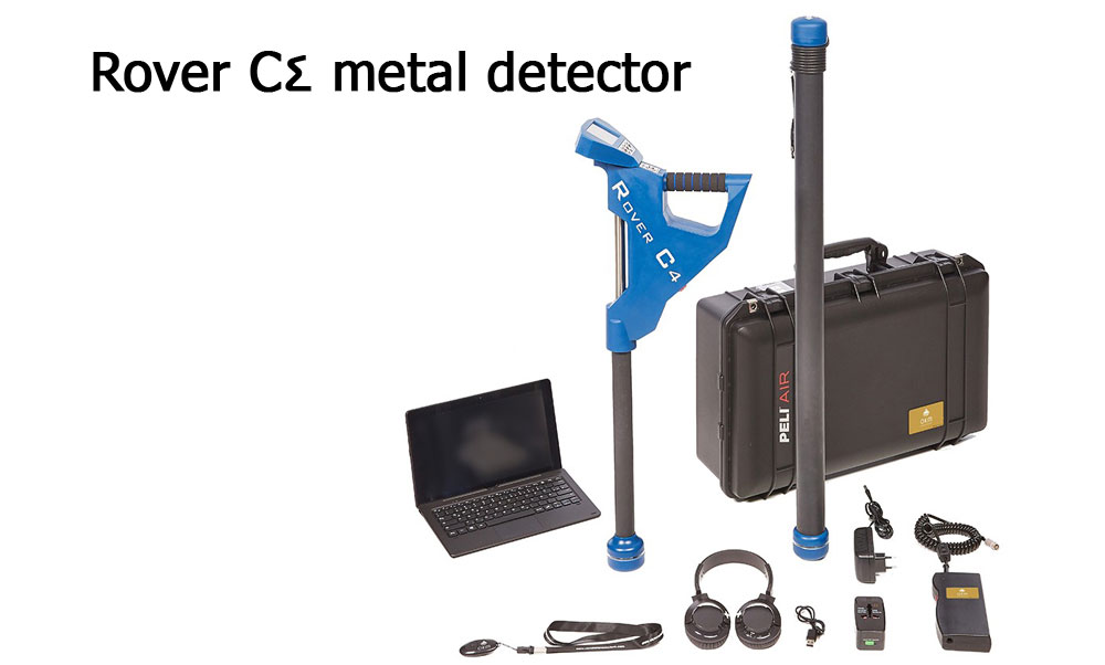 الة كشف الكنوز والمعادن تحت الأرض أسعار جهاز Rover C4 metal detector