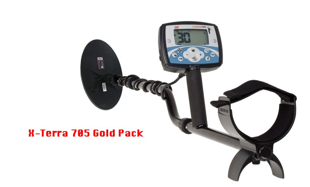 جهاز كشف معادن مستعمل للبيع أسعار ومواصفات جهاز X-Terra 705 Gold Pack
