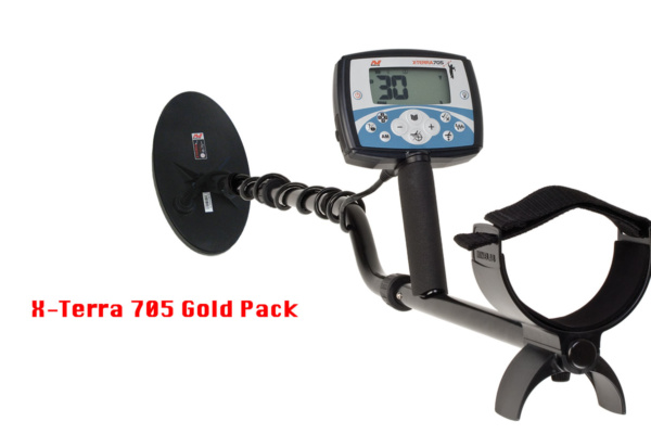 جهاز كشف معادن مستعمل للبيع أسعار ومواصفات جهاز X-Terra 705 Gold Pack