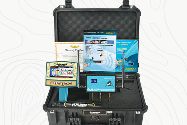 جهاز استشعاري للكشف عن الذهب والمعادن مواصفات وأسعار جهاز جهاز ميغا دايموند لوكيتور